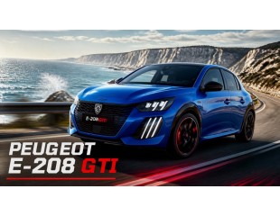 Présentation de la nouvelle Peugeot sportive : la E-208 GTi